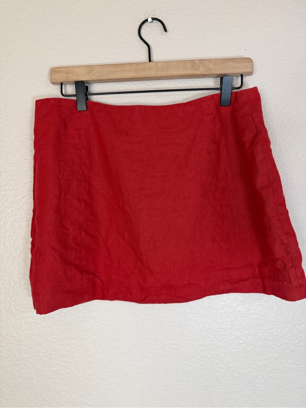 Reformation Red Two-Piece Crop Top and Mini Skirt Set - Picture 12 of 14